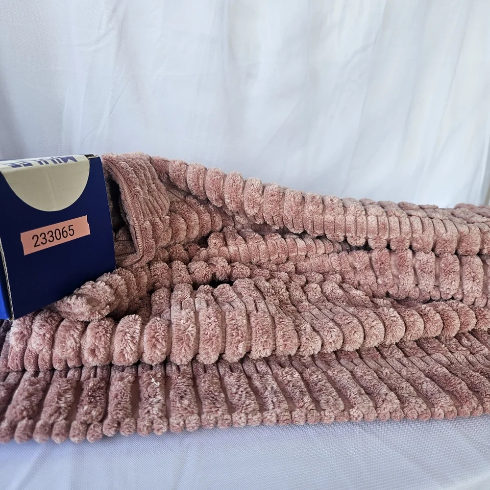 Blush‎ Pink Throw Pillow Covers 20x20 Corduroy Decorative Couch Pillow Cover New